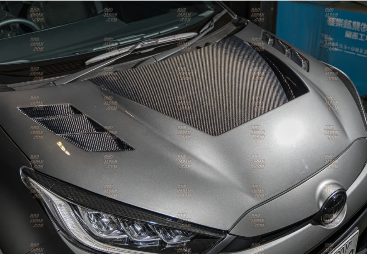 Result Japan Aero Bonnet Hybrid Carbon Fiber - GR Yaris GXPA16 MXPA12 Gen 1 / 2